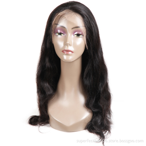 Factory Wholesale Price 150% Hair Density Wigs Straight Wave Body Wave 100% Virgin Remy Human Hair Lace Front Wig